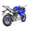 Ligne complète Akrapovic RACING Titane/Carbone Yamaha MT-125 / YZF-R125 -18
