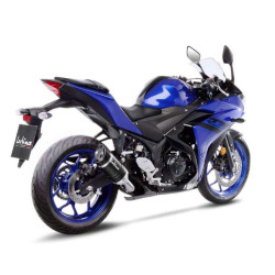 Silencieux homologué LeoVince LV PRO Carbone (14258E) Yamaha YZF-R3 2