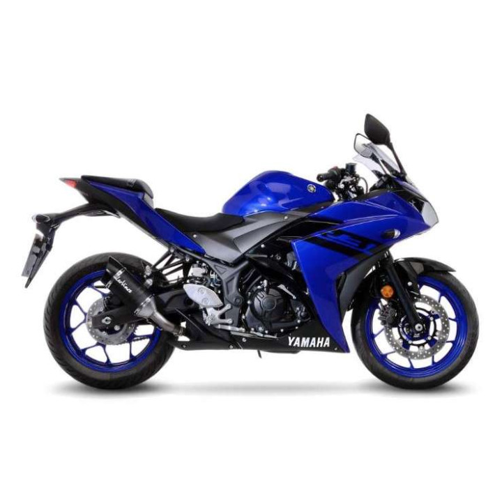 LeoVince LV PRO Carbon approved muffler (14258E) Yamaha YZF-R3