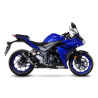 LeoVince LV PRO Carbon approved muffler (14258E) Yamaha YZF-R3