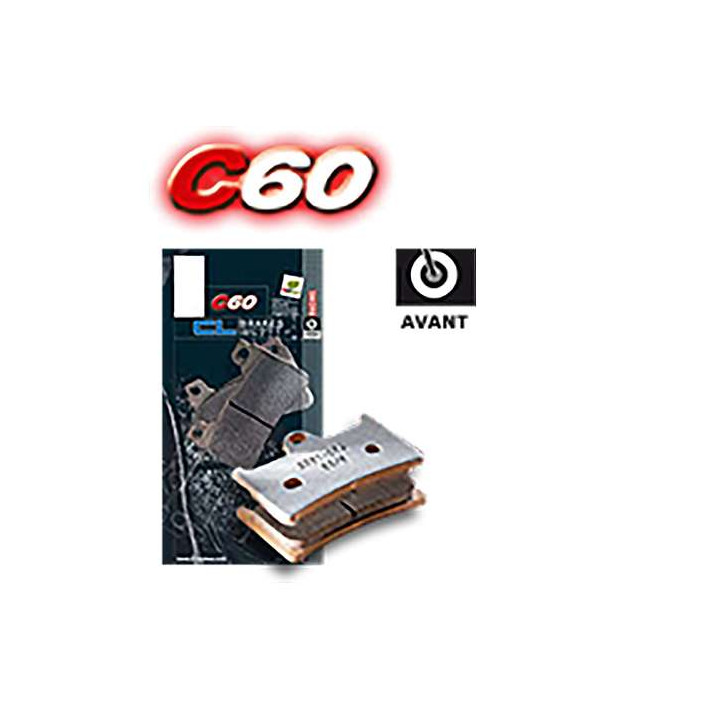 Brake plates sinter CL BRAKES 1185C60