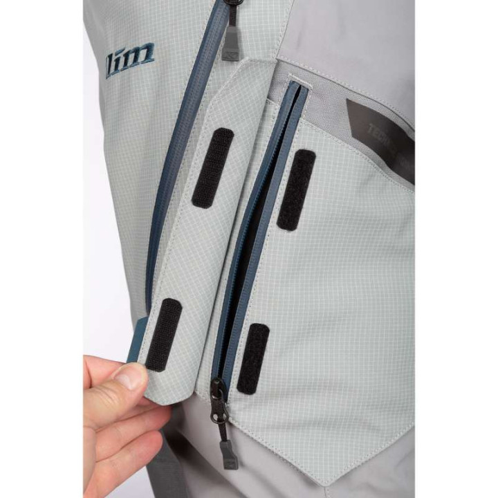 Pantalon moto Klim BADLANDS PRO A3 Gris/Bleu