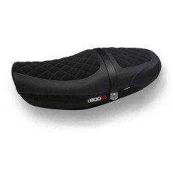 Housse de selle Tappezzeria NATAL TOTAL BLACK VELVET Kawasaki Z900RS 18-