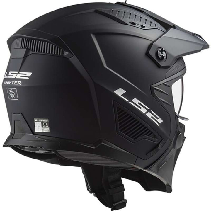 Casque LS2 OF606 DRIFTER Noir mat 22.06