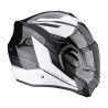 Casque moto modulable Scorpion EXO-TECH EVO ANIMO NOIR / BLANC