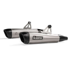 Silencieux homologué Akrapovic Titane Triumph BONNEVILLE T100 T120