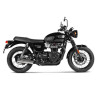 Silencieux homologué Akrapovic Titane Triumph BONNEVILLE T100 T120