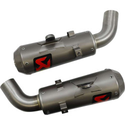 AKRAPOVIC Titanium Ducati Hypermotard approved muffler (S-D9SO15-HCBT)