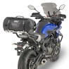 Plateau d'extension aluminium Givi EX2M pour platine ou Monorack