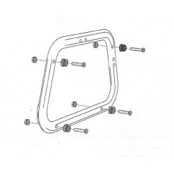 Kit d'adaptateur SW-Motech QUICK-LOCK EVO pour valises AERO ABS