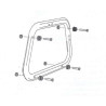 Kit d'adaptateur SW-Motech QUICK-LOCK EVO pour valises AERO ABS