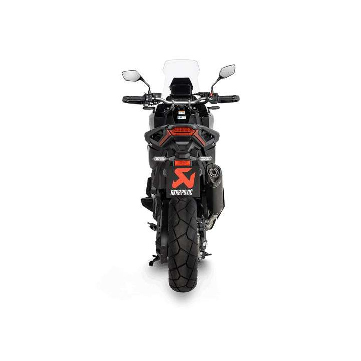 Silencieux homologué Akrapovic Titane Black/Carbone Honda X-ADV