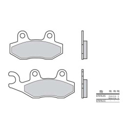 Plaquettes de frein carbone céramique avant BREMBO 07076CC