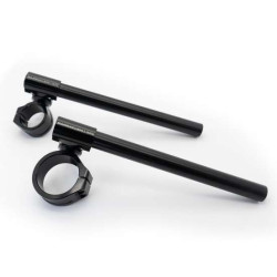Guidons bracelets Barracuda CLIP ON 53-55mm noir