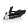 Silencieux homologué Ixil L3XB (XK7337XB) Kawasaki Z125/250/Ninja 125/250SL