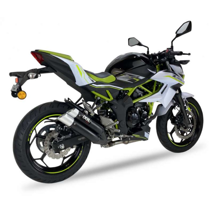 Silencieux homologué Ixil L3XB (XK7337XB) Kawasaki Z125/250/Ninja 125/250SL