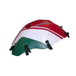 Tapis de réservoir Bagster rouge/blanc/vert foncé (1405W) Ducati Monster 600/1000 - S4/S2R/S4R - Monstro
