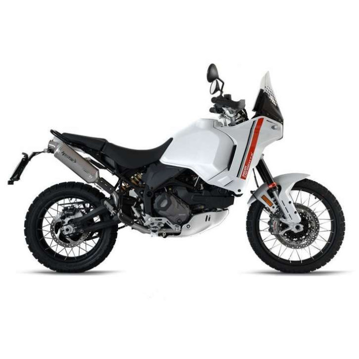 Silencieux homologué HP Corse SP-1 TITANE -passage haut- Ducati DESERT X