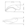 Puig handguard extensions (9622) KTM ADVENTURE/SUPER ADVENTURE