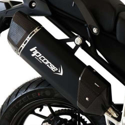 Silencieux homologué HP Corse SP-3 Carbone inox noir Triumph Tiger 850/900