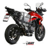 Mivv OVAL Carbon-approved muffler (T.018.LEC) TIGER 900