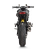 Silencieux homologué Akrapovic Titane Ducati Monster 937 (S-D9SO17-HCQT)