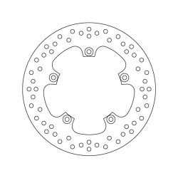 Disque de frein avant Brembo Série Oro 68B407C3 Yamaha 400 MAJESTY 08-