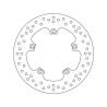 Brembo Oro Series front brake disc 68B407C3 Yamaha 400 MAJESTY 08-