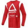Alpinestars TECHDURA off-road jersey Red/White