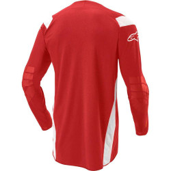 Maillot Tout terrain Alpinestars TECHDURA Rouge/Blanc 2