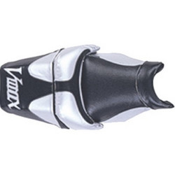 Housse de selle Bagster (2073E) Anthracite/Argent/Lettres Argent Yamaha V-Max 1200