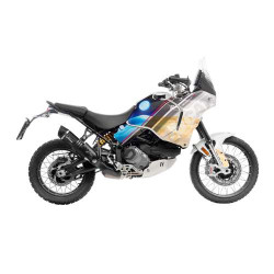 Silencieux homologué LeoVince LV ONE EVO Black (14428EB) Ducati Desert X 2