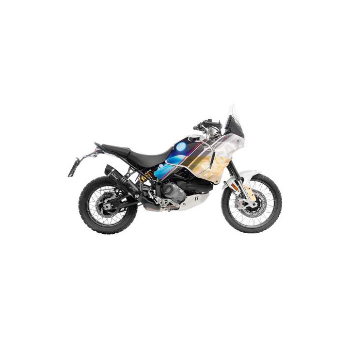 Silencieux homologué LeoVince LV ONE EVO Black (14428EB) Ducati Desert X