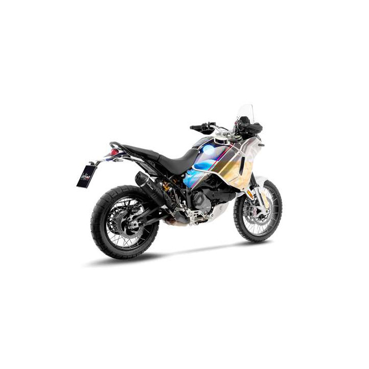 Silencieux homologué LeoVince LV ONE EVO Black (14428EB) Ducati Desert X