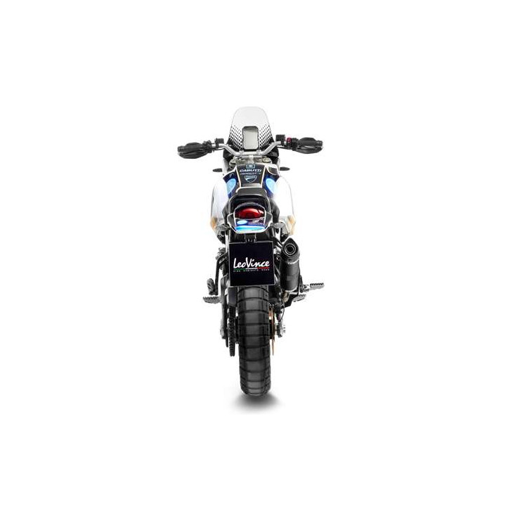 Silencieux homologué LeoVince LV ONE EVO Black (14428EB) Ducati Desert X