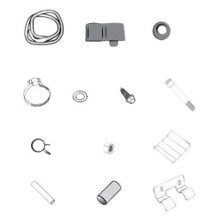 Mounting kit for Acerbis 5L front tank