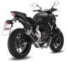 Complete line Mivv GP Inox black (Y.045.LXB) Yamaha MT-07