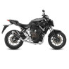 Complete line Mivv GP Inox black (Y.045.LXB) Yamaha MT-07