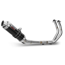 Complete line Mivv GP Inox black (Y.045.LXB) Yamaha MT-07