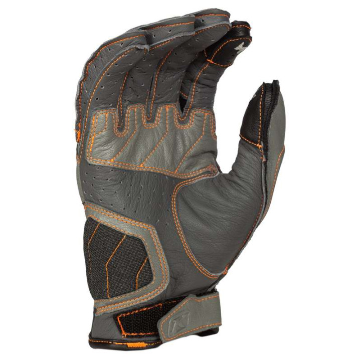 Gants été Klim INDUCTION COOL GRAY STRIKE ORANGE