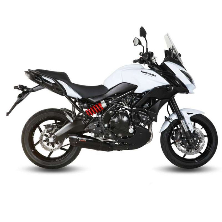 Ligne complète Mivv SUONO Inox noir (K.041.L9) Kawasaki Versys 650