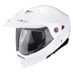 Scorpion ADX-2 SOLID WHITE modular motorcycle helmet