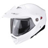 Scorpion ADX-2 SOLID WHITE modular motorcycle helmet