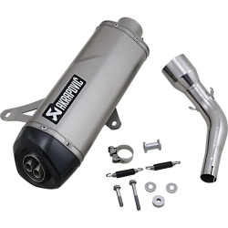 Silencieux Akrapovic Inox Vespa GTS GTV 125/250/300 i.e