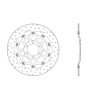 Disque de frein  avant Brembo Série Oro 78B40861 Kawasaki ZX10R 08- GTR/ZZR 1400