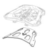 Top case support SW-Motech STREET RACK Honda CB750 Hornet