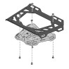 Support top case SW-Motech STREET RACK Honda CB750 Hornet