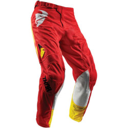 Pantalon moto cross Thor PULSE AIR 2018 RADIATE RED TAILLE 36 (US)
