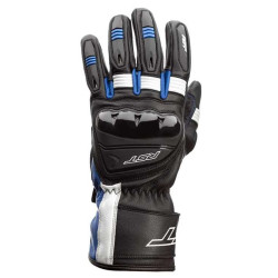 RST PILOT BLACK/BLUE motorcycle gloves