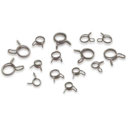 Colliers auto-serrant Moose (x15) pour durites essence / huile / dépression